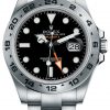 Replica horloge Rolex Explorer ll 03 (42mm) 216570 Zwarte wijzerplaat-904L staal-Automatic-Top kwaliteit!
