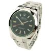 Replica horloge Rolex Milgauss 01 116400GV (40mm) Zwart Diepzwarte wijzerplaat en groen saffierglas-automatic-Top kwaliteit!