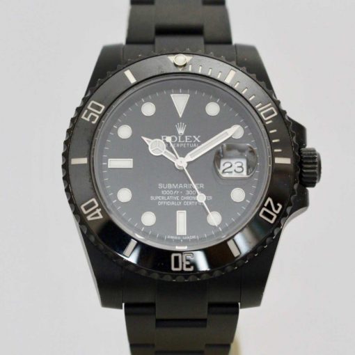 Replica horloge Rolex Submariner 15 Date (40mm) Date 116610LN Black-PVD steel- Automatic-Top kwaliteit!