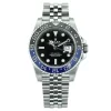 Replica horloge Rolex Gmt-Master ll 03/1 (40mm) Werkende GMT wijzer 126710BLNR Batman blauw/zwart Jubilee band-Automatic- Top kwaliteit!