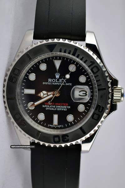 Rolex Yacht master 226659 Staal zwarte wijzerplaat - Replica Horloges Nederland