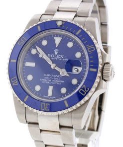 Replica horloge Rolex Submariner 03 (40mm) 116619LB "Blauw" Oyster band-Automatic-Top kwaliteit!