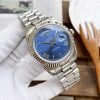 Replica horloge Rolex Day-Date 14 228239 (40mm) Blauwe wijzerplaat (President band) Automatic