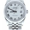 Replica horloge Rolex Datejust ll 31 (41mm) (Jubilee band) Witte wijzerplaat Romans-Automatic-Top kwaliteit!