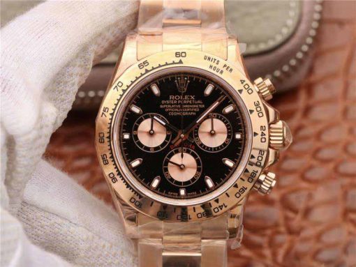 Replica horloge Rolex Daytona 01 cosmograph 116508 (40mm) Gold-Yellow gold-Automatic-Top kwaliteit!