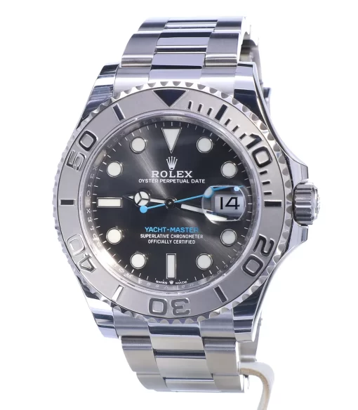 Replica horloge Rolex Yacht master 02 (40mm) 126622 Rhodium Dial (2021) Oyster Platinum-Automatic-Top kwaliteit!