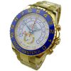 Replica horloge Rolex Yacht master ll 07 (42mm) bidirectioneel draaibare bezel 18K Gold-Oyster-band-Automatic-Top kwaliteit!