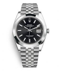 Replica horloge Rolex Datejust ll 30 (41mm) 126300 Jubilee band Black dial-Automatic-Top kwaliteit!