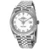 Replica horloge Rolex Datejust ll 32 (41mm) 126334 (Jubilee band) Witte wijzerplaat Romans-Automatic-Top kwaliteit!