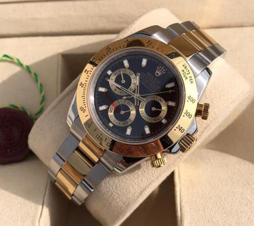 Replica horloge Rolex Daytona 08 cosmograph (40mm) 116503 Bi-color (Goud) 18K-Automatic-Top kwaliteit!