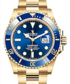 Replica horloge Rolex Submariner 07/1 Date (41mm) 126618LB (Gold) Automatic-Top kwaliteit!