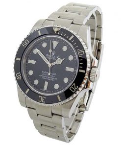 Replica horloge Rolex Submariner 07(41mm) 124060 Black (No Date) Yster band Automatic-Top kwaliteit!