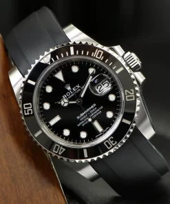 Replica horloge Rolex Submariner 09 (40mm) 116610LN Date (Oysterflex) Zwart- Black (Top kwaliteit!