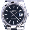 Replica horloge Rolex Datejust 07 (41mm) 126334 Oyster (Zwarte wijzerplaat) Oysterband automatic-Top kwaliteit!
