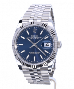 Replica horloge Rolex Datejust 44 (36mm) 126234 (Jubilee band) Blauwe wijzerplaat (Automatic) Top kwaliteit!