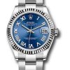 Replica horloge Rolex Datejust Dames 16/1 (31mm) 278274 (Oysterband) (Blauwe wijzerplaat) Romans Automatic-Top kwaliteit!