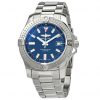 breitling avenger automatic blue dial mens watch aca