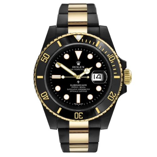 Replica horloge Rolex Gmt-Master ll 01/4 (40mm) Limited Edition /10 Black Venom Dlc - Pvd 126711CHNR-Top kwaliteit!