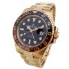 Replica horloge Rolex Gmt-Master ll 09/1 (40mm) 126715CHNR Rose Gold Root beer -Automatic-Top kwaliteit!