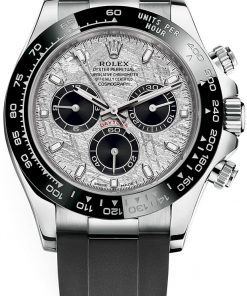 Replica horloge Rolex Daytona 28 cosmograph (40mm) J116519LN - White gold -Automatic- Oysterflex-Top kwaliteit!