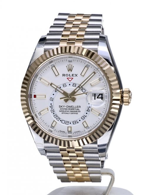 Replica horloge Rolex Sky-Dweller 10 -326933 (42mm) Goud/staal Bi-color (Jubilee band) -Automatic-Top kwaliteit!