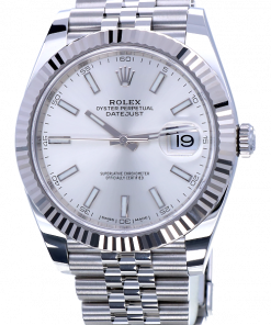 Replica horloge Rolex Datejust ll 54 (36mm) (Jubilee band) 126334 Zilver (Automatic) Top kwaliteit!