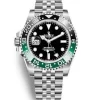 Replica horloge Rolex Gmt-Master ll 02/2 (40mm) 126720VTNR "Sprite" 2022 groen-zwarte keramiek Nieuwste model Jubilee band-Automatic-Top kwaliteit!