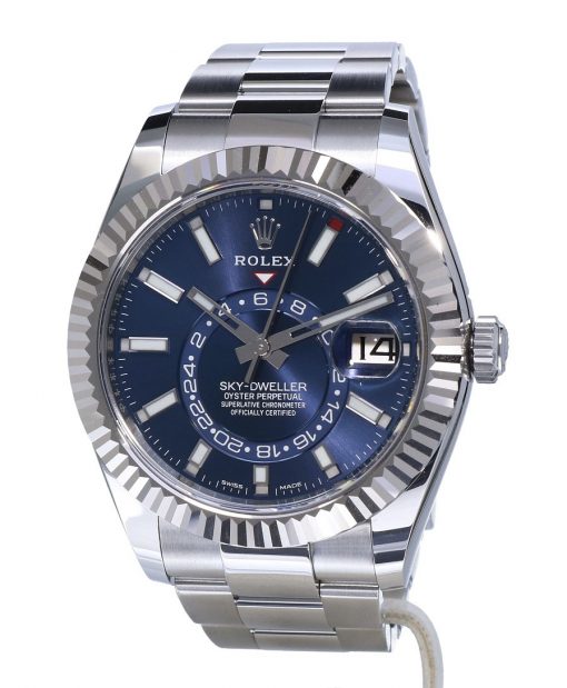 Replica horloge Rolex Sky-Dweller 10 -326934 (42mm) Oyster staal  -Automatic-Top kwaliteit!