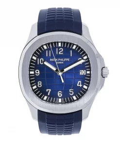 Replica horloge Patek Philippe Aquanaut 01 (42mm) Blue 5168G-001-White gold-Automatic-Top kwaliteit!
