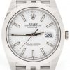 Replica horloge Rolex Datejust ll 56 (41mm) Jubilee band 126300 (Automatic) Witte wijzerplaat Top kwaliteit!
