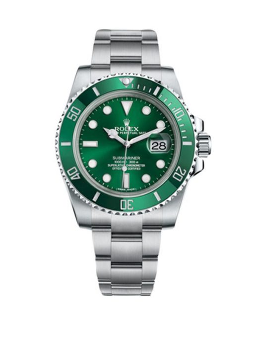 Replica horloges Rolex Submariner 003 Hulk Swiss Noob V12 Eta 3135 28800bph 40mm (116610LN) automatic Hoogste kwaliteit!