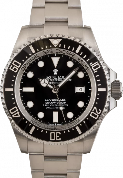 Replica horloges Rolex Deepsea 001 Black Swiss ETA 126660 automatic 3135 28800bph 44mm automatic Hoogste kwaliteit!