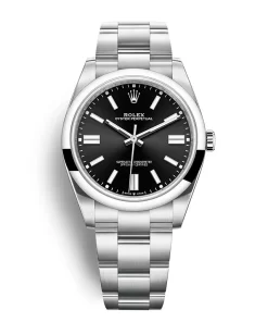 Replica horloge Rolex Oyster Perpetual 04 (41mm) 124300- (Oyster band) Black dial-Automatic-Top kwaliteit!