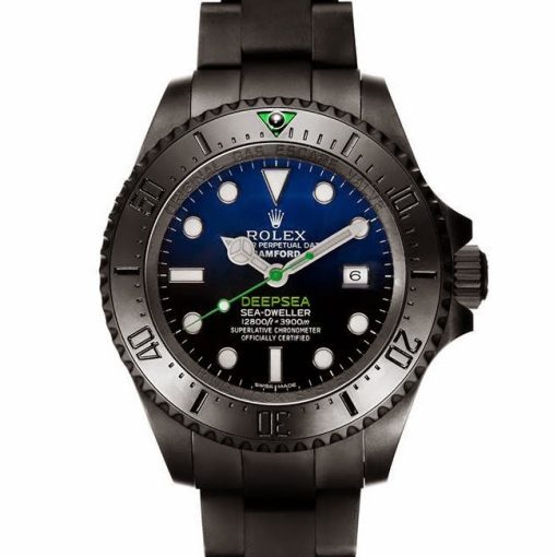 Replica horloge Rolex Sea Dweller 11 Deepsea (44mm) 126660 Bamford D-blue dial Super matte James Cameron Automatic top kwaliteit!