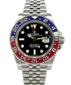 Replica horloges Rolex Gmt-Master ll 003 Swiss Noob Eta 3186 126710BLRO Jubilee 