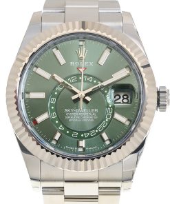 Replica horloge Rolex Sky-Dweller 13 -336934 (42mm) Oyster Mint green Dial -Automatic-Top kwaliteit!