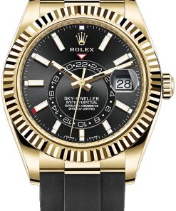 Replica horloges Rolex Sky-Dweller 03 (42mm) 326238 Oysterflex Swiss Noob Eta! (42mm) automatic Hoogste kwaliteit!