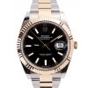 Replica horloge Rolex Datejust ll 18/1 (41 mm) 126333 Zwarte wijzerplaat Bi-color Oyster band/ Automatic-Top kwaliteit!