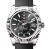 Replica horloge Rolex Sky-Dweller 19 -336239 (42mm) OYSTERFLEX Black dial -Automatic-Top kwaliteit!