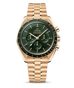 Omega Speedmaster 01/3 Moonwatch Professional Co-Axial Chronograph in geelgoud