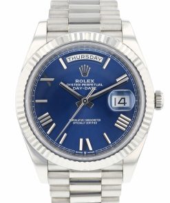 Replica horloges Rolex Day Date 001 Blue (40mm) 228239 Eta 3255 31 jewels automatic Hoogste kwaliteit! - automatic Hoogste kwaliteit!