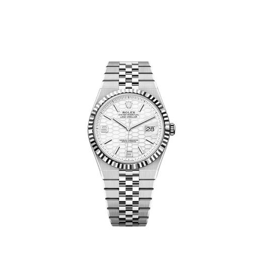 Replica horloge Rolex Land-Dweller 08 (40mm) 127234 White dial AAA kwaliteit 2813 Automatic-Top kwaliteit!