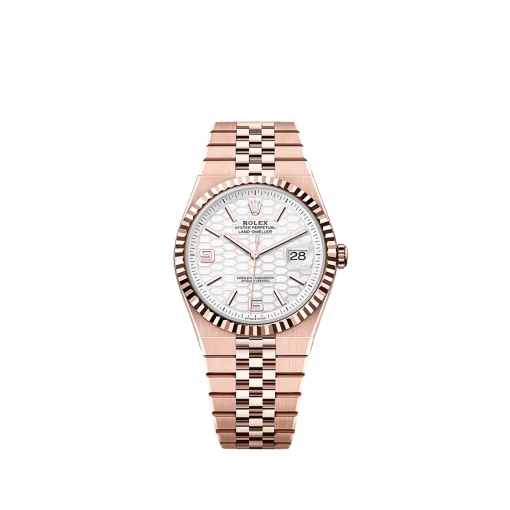 Replica horloge Rolex Land-Dweller 10 (40mm) 127235 Rose gold AAA kwaliteit 2813 Automatic-Top kwaliteit!