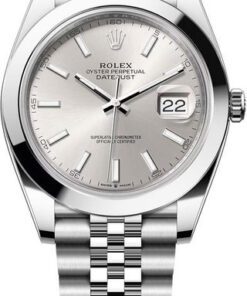 Replica horloge Rolex Datejust ll 19/10 (41mm) 126300 (Silver Dial- Jubilee band Automatic-Top kwaliteit!